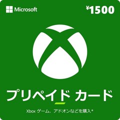 Xbox 선불 카드 3000엔 디지털 코드 【구 기프트 카드】 [온라인 코드], 2) 1500엔