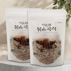 국산 유기농 볶은곡식 2봉세트 후레이크 시리얼 먹놀잼, 2개, 180g