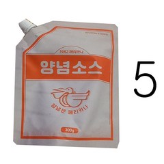 페리카나 양념치킨소스 오리지널, 300g, 5개