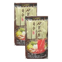 피코크 샤브샤브 육수 80g x 2개 총 160g