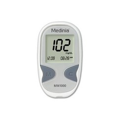 메디니아 혈당측정기 - 오토코딩 편리한 측정 시험지 별도구매, 1개