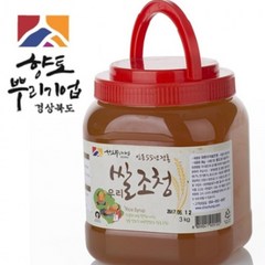 안동 전통방식 수제청 쌀조청 3kg 슈가프리, 1