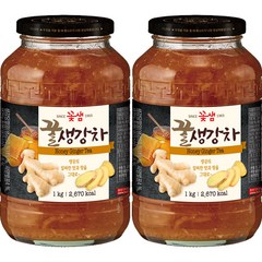 꽃샘 꿀생강차 1kg+1kg (총2kg)