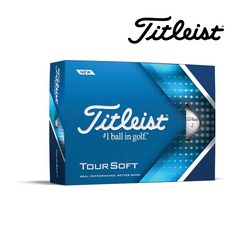 타이틀리스트 정품 투어 소프트 Tour Soft 2022 골프공, White, 1개, 1개