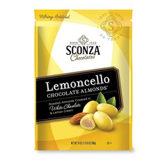 스콘자 레몬첼로 초콜릿 아몬드 680g 화이트 초콜릿 Sconza Lemoncello Lemon Cream & White Chocolate