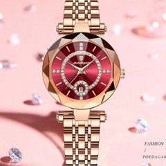 호연지기킹 여성손목시계메탈 여자손목시계 2023 명품 여성 시계 브랜드 럭셔리 방수 캘린더 쿼츠 여자친구선물 추천