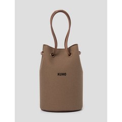 KUHO Canvas Bucket Bag - Yellowish Brown rva-425053f