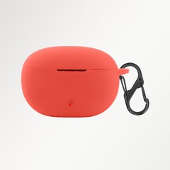 비츠 스튜디오 버즈 플러스 전용 컬러 슬림핏 케이스 + 키링, RED