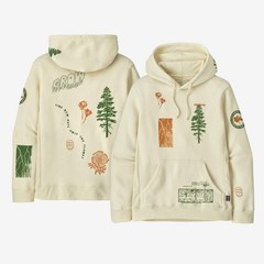 (파타고니아 100%정품) patagonia Pyrophytes Uprisal Hoody 피로파이츠 업라이절 남여공용 후드티 Birch White