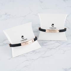 케어프린 티타늄 정전기 완화 방지 패션 커플 선물 팔찌