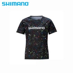 시마노 티셔츠 낚시복 루어낚시 여름반팔 SH-096T 2XL, 의류