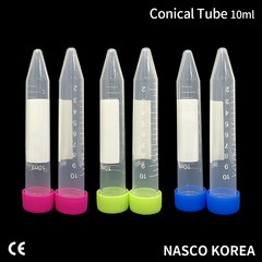 나스코 코니칼튜브(conical tube)10ml 15ml 50ml 원심분리기튜브, 50ml Conica비멸균25ea/rack, 1개