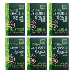 에이치엘사이언스 유기농 새싹보리 착즙분말 원데이, 30g, 6박스