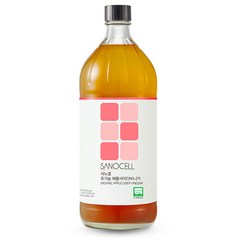 사노셀 유기농 애플사이다비니거, 1L, 1개