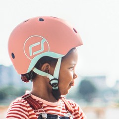 피치헬멧S(96413) 초경량 유아 헬멧 자전거 킥보드 헬멧 LED