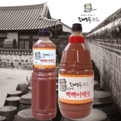 김명수젓갈 뻑뻑이액젓 3년숙성 900ml/1.8L, 1.8L, 1개