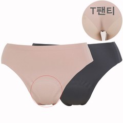 지앤비샵 국내산 Y존 도끼자국 방지 무봉제 여자 레깅스 티T팬티