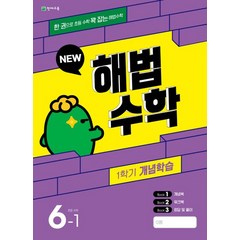 해법수학 1학기 개념학습 초등 6-1(2023), 최용준 해법수학연구회(저),천재교육, 천재교육