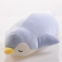 펭귄인형 인형 귀여운 수면 애착 선물 동물, 푸른 색, 60cm