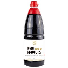 홍영의 버섯맛간장 만능간장 대용량 내연산 표고버섯 조림, 1개, 1500ml