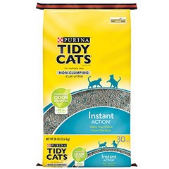Purina Tidy Cats Non Clumping Cat Litter; Instant Action Low Tracking Cat Litter - 30 lb. Bag null, 1, 기타