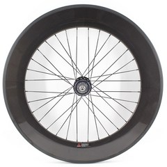 자전거카본휠 고정 기어 도로 자전거 전체 탄소 섬유 자전거 바퀴 세트 탄소 관형 클린처, 도로 뒷바퀴, 튜브리스, 50mm, 1개