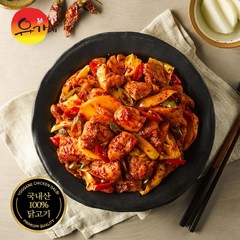 유가네 닭갈비(파우치)300g x 4팩 + 쫄면 180g x 2팩 + 치즈 27g x 2팩, 단일옵션