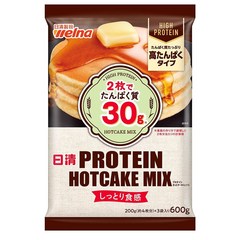 일본 NISSIN 프로틴 핫케이크믹스 600g x 2봉지, 2개