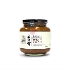 [탑마루] 고스락 유기농된장 (950g) 유기농국내산 한식된장, 1개