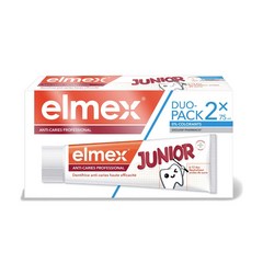 ELMEX 프랑스 정품 엘멕스 주니어 충치 케어 프로페셔널 75ml 2개세트 (6세~12세), 2개