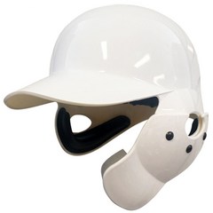 엑스필더 초경량 헬멧 (유광 백색) 양귀 + 검투사 탈부착, 좌귀/우타