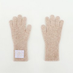 고코리 GARDEN CITY 니트 GLOVES - 베이지 니트장갑 울장갑