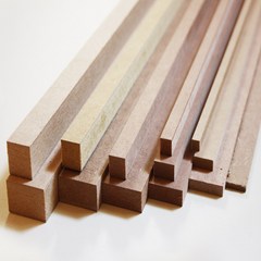 미가데코 나무쫄대 몰딩 합판 diy 만들기재료 게시판 길이80cm, CN053)MDF 5x15(10개)