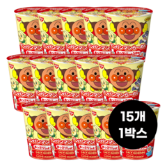 닛신 호빵맨 컵라면 간장맛 33g x1박스, 단품