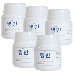 삼현제약 명반180g-5갑 매염제, 180g, 5개