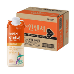 암환자 영양식 대상웰라이프 뉴케어 인핸서 200ml 30팩 암환자용 영양조제식품, 대상웰라이프 뉴케어 인핸서 200mlx30