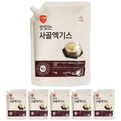 이츠웰 사골엑기스 1kg x 5개