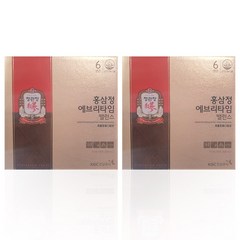 정관장 홍삼정 에브리타임 밸런스 30포 2박스(총60포), 10ml, 60개