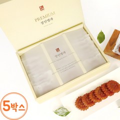 장인명과 40년 전통 프리미엄 약과 30g x 30개입(개별포장), 150개, 5박스, 900g