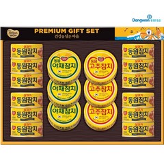 동원 선호 참치 통조림 선물세트 + 쇼핑백, 1세트