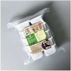 정들콩 국내산 콩으로 만든 무염 청국장, 100g, 20개