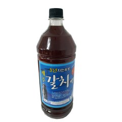 [푸드홀마켓] 안가네젓갈 제주 갈치액젓 3.4kg 3년자연숙성, 1개, 3.4g