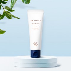 스카이밀크 선블럭 SPF50+ PA++++, 50ml, 1개