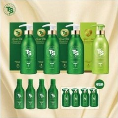 [TS최신상] No.1 탈모샴푸 골드플러스 티에스 방송구성 패키지 500ml x 4+100ml x 4+파우치, 1세트, 상세설명 참조