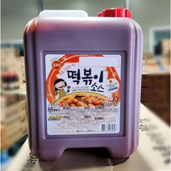 진미 떡볶이 소스 10kg 매콤 달콤한 맛, 1개