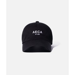 AECA WHITE LOGO CAP-BLACK YE