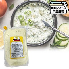 [에이치에이유통] 코다노 대파 크림치즈 무스 2kg 베이글 샌드위치, 1개