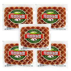 롯데 의성마늘햄 160g, 5개