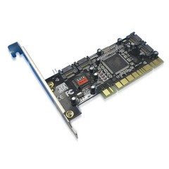 PCI SATA 어댑터 4 포트 PCI에서 비트 코인 채굴 용 SATA 컨트롤러 확장 카드, 한개옵션0