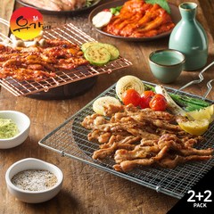 유가네 반반닭목살(소금구이 300g 2팩+양념구이 300g 2팩), 2개